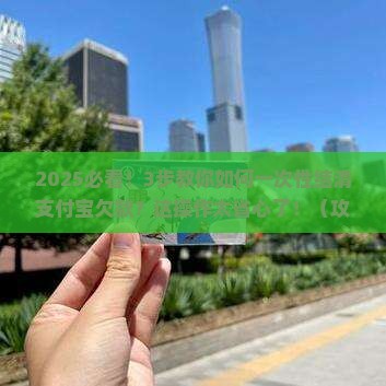 支付宝如何一次性结清欠款