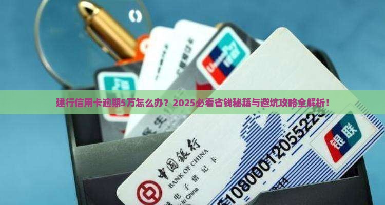 建行信用卡逾期5万该如何处理