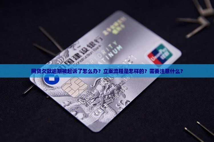 网贷欠款逾期被起诉了怎么办？立案流程是怎样的？需要注意什么？