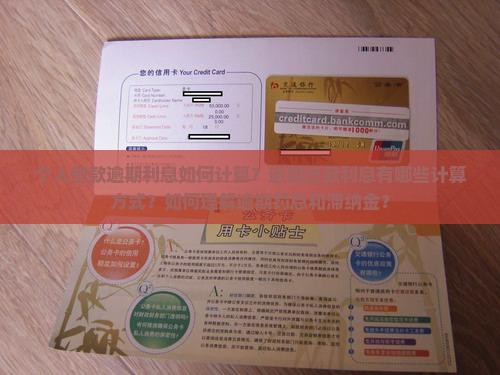 个人借款逾期利息如何计算？逾期还款利息有哪些计算方式？如何理解逾期罚息和滞纳金？
