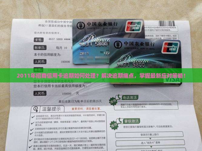 2011年招商信用卡逾期如何处理？解决逾期痛点，掌握最新应对策略！