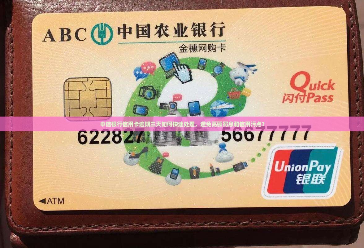 中信银行信用卡逾期三天如何快速处理，避免高额罚息和信用污点？