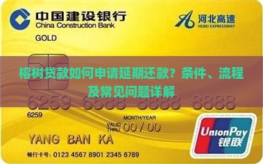 榕树贷款如何申请延期还款？条件、流程及常见问题详解