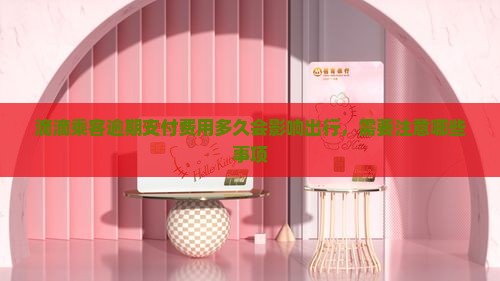 滴滴乘客逾期支付费用多久会影响出行，需要注意哪些事项