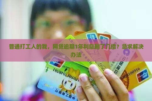普通打工人的我，网贷逾期1年利息翻了几倍？急求解决办法