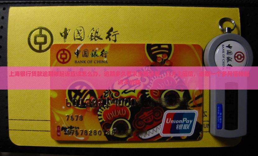 上海银行贷款逾期被起诉应该怎么办，逾期多久要求全额还款，几天上征信，逾期一个多月坚持起诉不协商