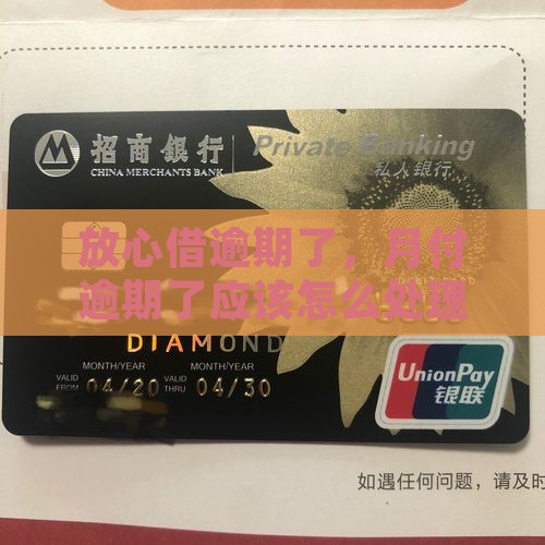放心借和月付逾期了应该怎么处理
