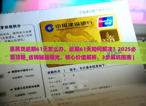 惠民贷逾期61天怎么办