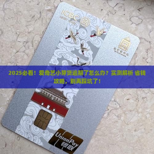 爱奇艺小芽贷逾期了怎么办