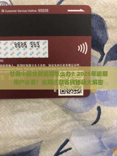 甘肃小额贷款逾期怎么办