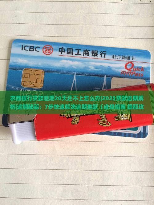 农商银行贷款逾期20天还不上怎么办