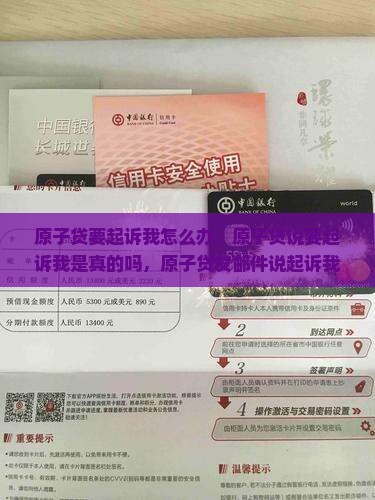原子贷要起诉我怎么办