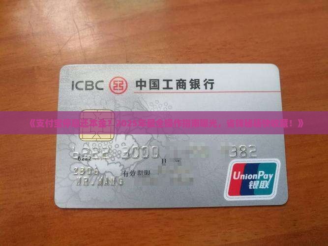 支付宝停息还本金怎么操作有效率