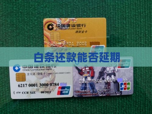 白条还款能否延期