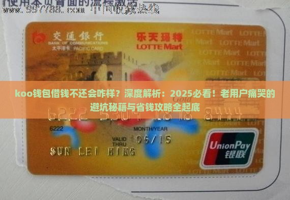 koo钱包借钱不还会咋样