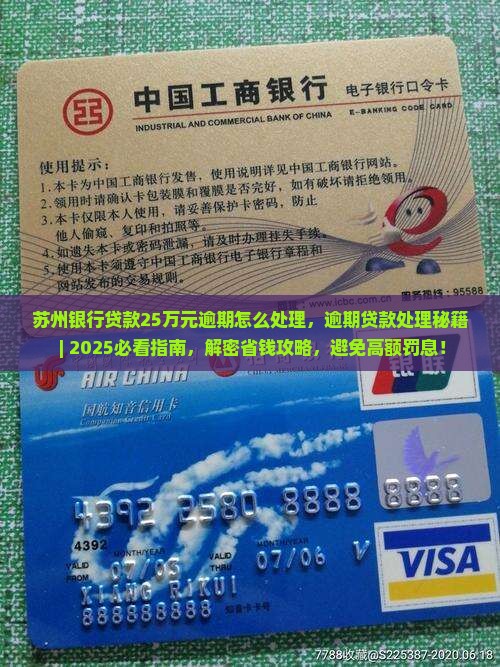 苏州银行贷款25万元逾期怎么处理