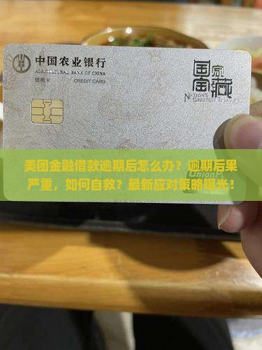 美团金融借款逾期后如何处理