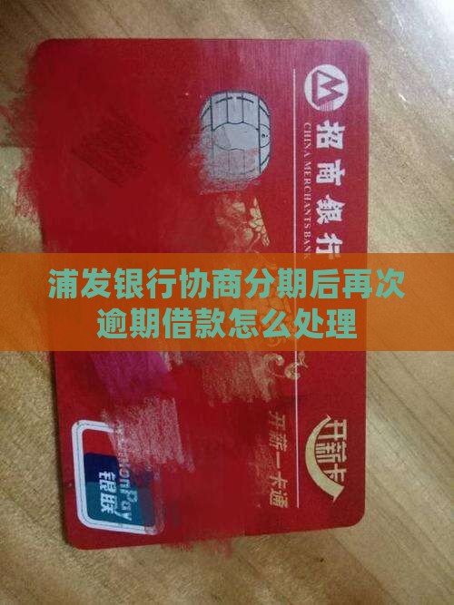 浦发协商分期后逾期借款如何处理