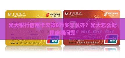 光大银行信用卡欠款8万多怎么办