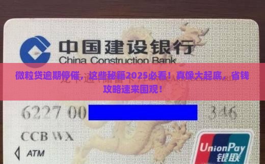 微粒贷逾期停催的方法有哪些