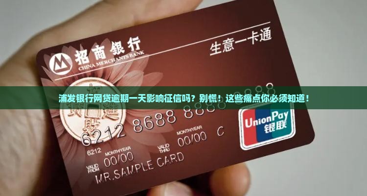 浦发银行网贷逾期一天影响征信吗