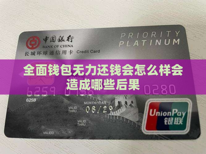 全面钱包无力还钱会怎么样会造成哪些后果