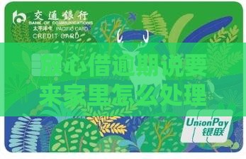 放心借逾期说要来家里如何处理