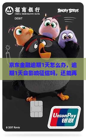 京东金融逾期1天怎么办