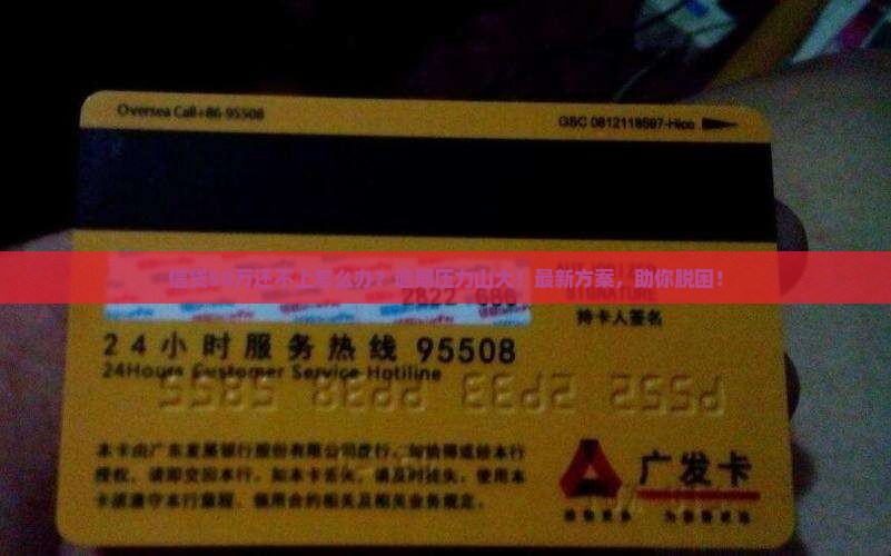 信贷50万还不上怎么办