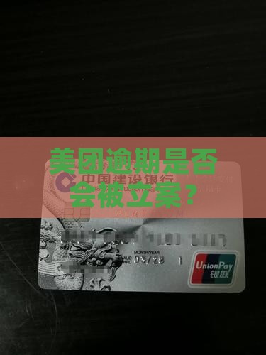美团金融逾期立案吗