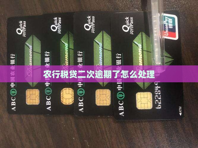 农行税贷二次逾期了怎么办应该采取哪些措施