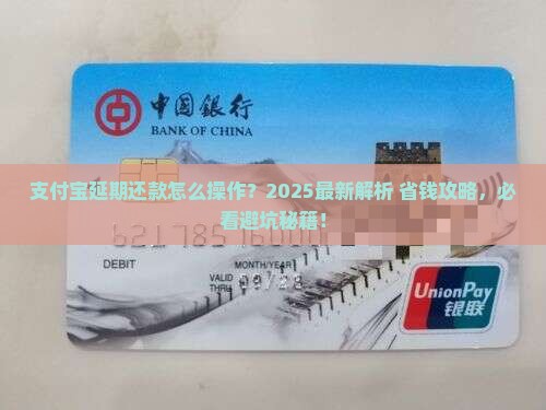 支付宝怎么延期还款啊