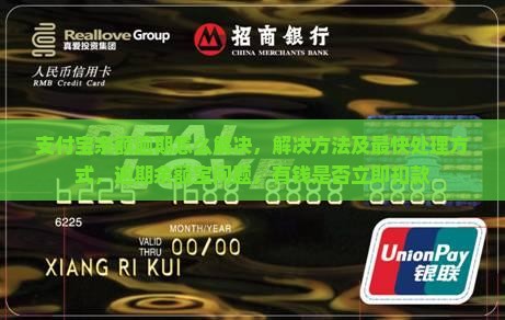 支付宝余额逾期怎么解决