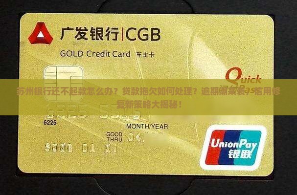 苏州银行还不起款怎么办贷款拖欠怎么处理