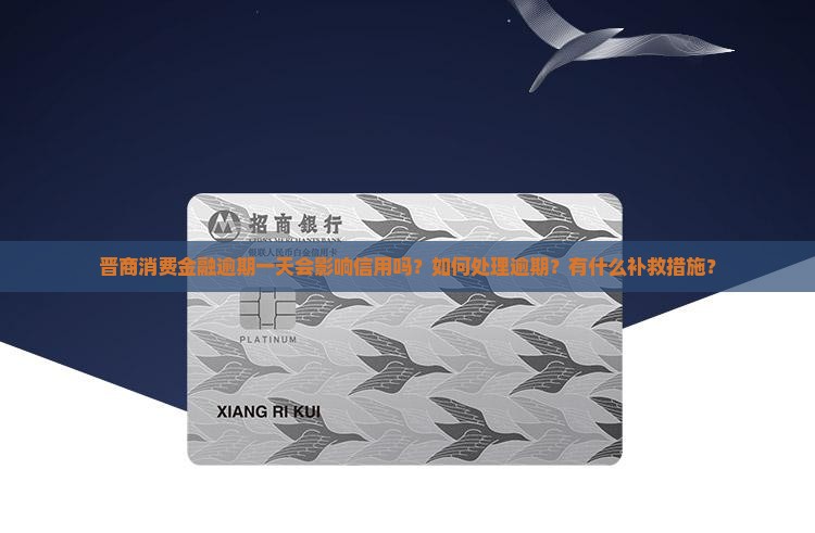 晋商消费金融逾期一天怎么办