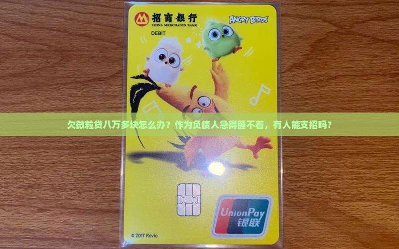 欠微粒贷八万多块怎么办