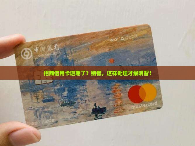 招商银行信用卡逾期催款应该怎么处理
