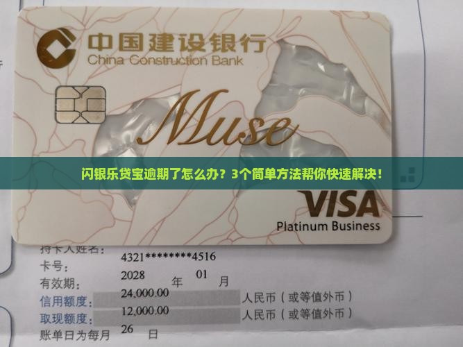 闪银乐贷宝逾期怎么办