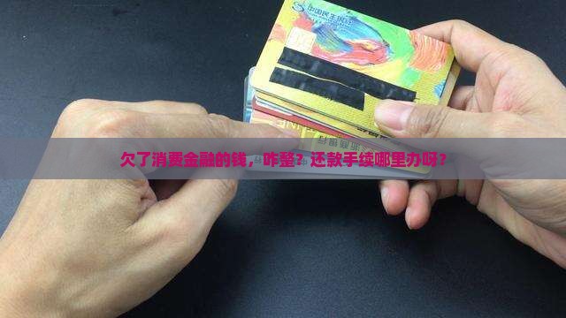 欠消费金融公司怎么办理还款手续