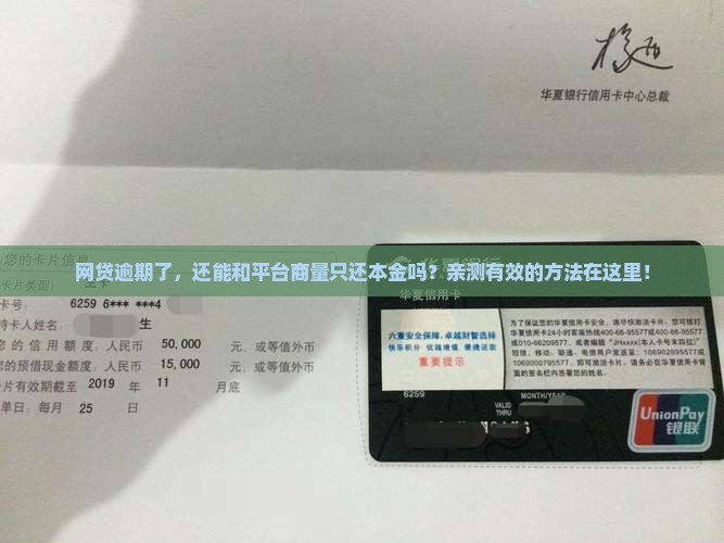 网贷逾期怎么协商归还本金有效方法