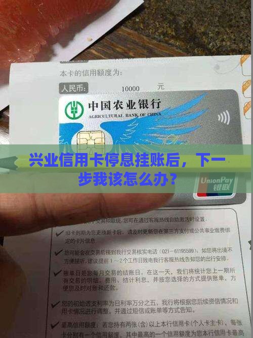 兴业银行信用卡停息挂账后怎么办