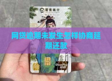 网贷逾期未发生怎样协商延期还款