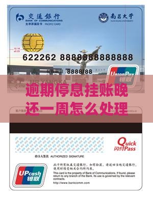 停息挂账晚还了一周怎么办处理