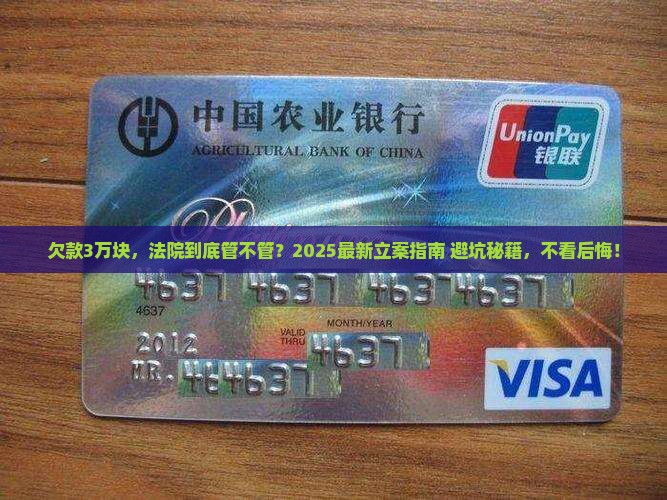 欠款30000元能立案吗如何处理