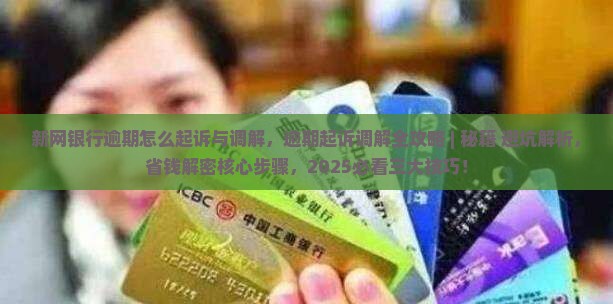 新网银行逾期怎么起诉与调解