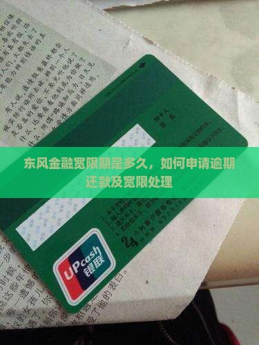 东风金融宽限期是多久如何申请