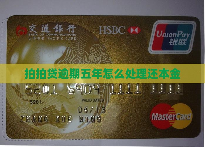 拍拍贷逾期五年如何处理还本金