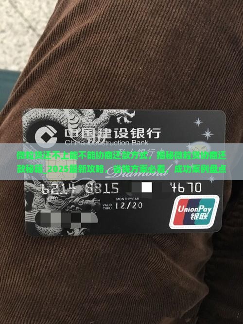 微粒贷还不上能不能协商还款方式
