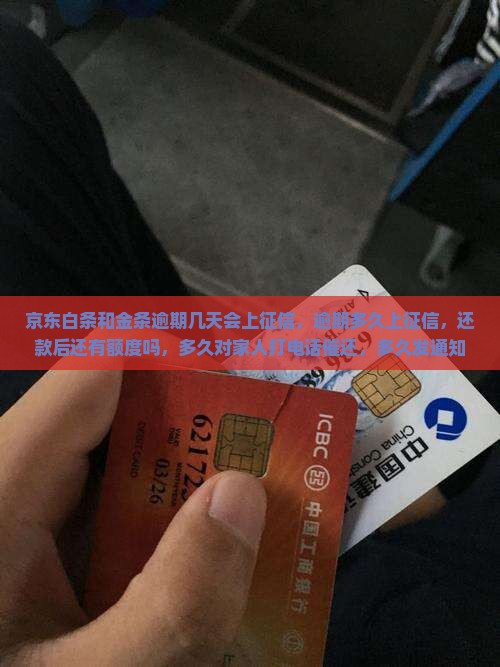 京东白条和金条逾期几天会上征信