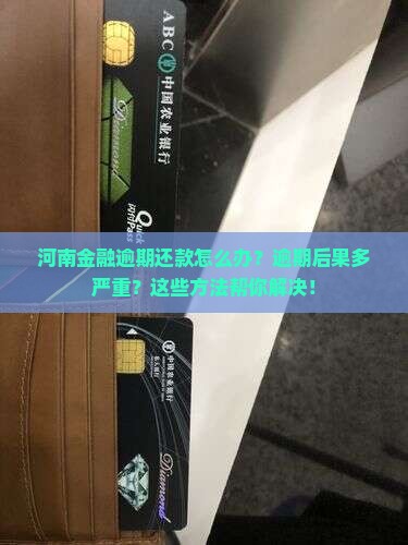 河南招联金融逾期还款怎么办